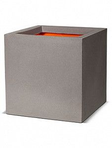 Кашпо Capi "Urban smooth nl pot square ii gray"