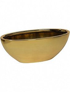 Кашпо Fiberstone platinum gold dorant m