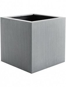 Кашпо Argento cube natural grey 60 см.