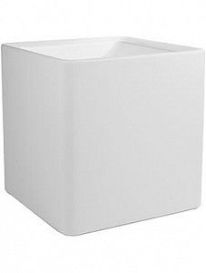 Кашпо Otium quadris i white