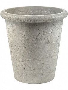 Кашпо Grigio classico antique white-concrete 55 см.