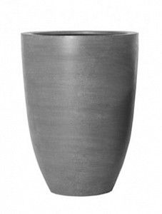 Кашпо Fiberstone ben grey l