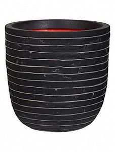 Кашпо Capi "Nature row nl planter ball i antracita"