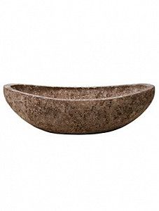 Кашпо Polystone plain boat rock 13 см.