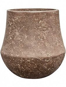 Кашпо Polystone coated plain darcy raw rock 33 см.