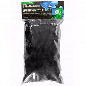 Древесный уголь 2 в 1 UltraEffect 1,2 литра ,
