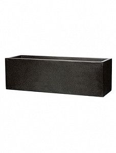 Кашпо Capi "Lux planter rectangle iii black"