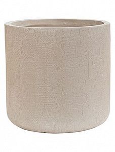 Кашпо Raindrop cylinder beige 32 см.