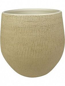 Кашпо Indoor pottery pot ryan shiny sand 32 см.