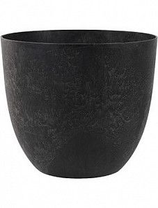 Кашпо Artstone bola pot black 33 см.