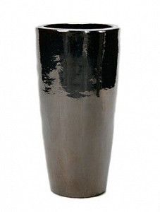 Кашпо Plain partner metal glaze 90 см.