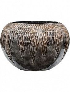 Кашпо Luxe lite universe comet globe bronze 27 см.