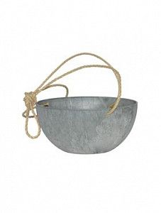 Подвесное кашпо Artstone fiona hanger grey