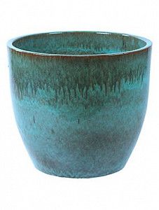 Кашпо Pure couple turquoise 60 см.
