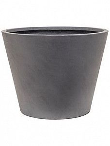 Кашпо Unique (grc) couple straight conic grey 43 см.