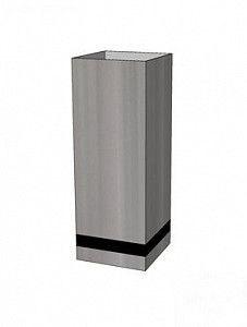 Кашпо Superline trend plus on ring L30 W30 H82