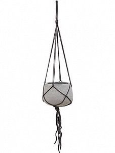 Кашпо подвесное Stone (hanging) mini pax s light brushed