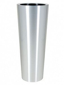 Кашпо Alure conica topper aluminium brushed lacquered 99 см.