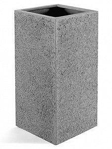 Кашпо Struttura high cube light grey L40 W40 H80