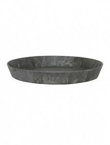 Поддон Artstone saucer round ii black
