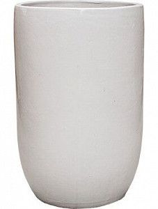 Кашпо Plain partner white 63 см.