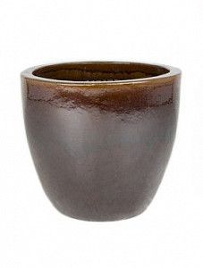 Кашпо Plain couple extra brown 43 см.