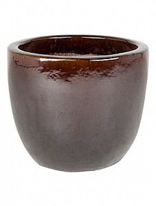 Кашпо Plain couple extra brown 34 см.