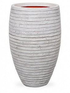 Кашпо Capi "Nature nature row nl vase vase elegant ivory"