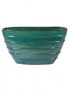 Кашпо Beauty oval turquoise
