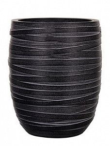 Кашпо Capi "Nature vase elegant high i black" (упаковка 4 шт.)