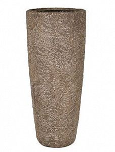 Кашпо Rocky sepia granite 100 см.
