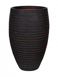 Кашпо Capi "Nature row nl vase elegant deluxe ii antracita"