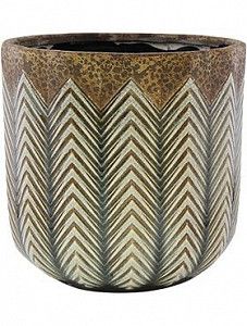 Кашпо Indoor pottery pot cecil light blue 20 см. (упаковка 2 шт.)