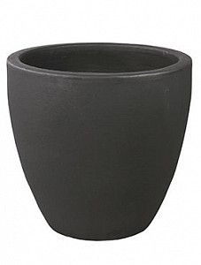 Кашпо Plain couple anthracite 52 см.
