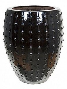 Кашпо Laos emperor black 80 см.