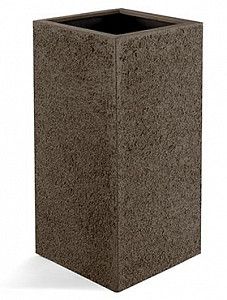 Кашпо Struttura high cube light brown L40 W40 H100