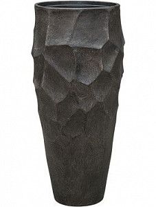 Кашпо Polystone nathan james partner pueter champagne (with liner) 90 см.