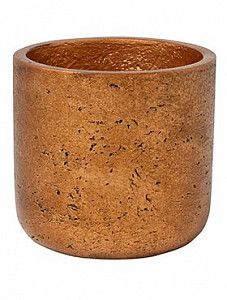 Кашпо Rough charlie s metallic copper