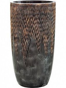 Кашпо Luxe lite universe comet partner bronze 69 см.