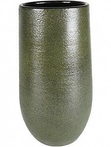 Кашпо Indoor pottery pot high zembla green 37 см. (упаковка 2 шт.)