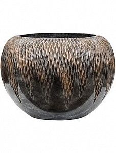 Кашпо Luxe lite universe comet globe bronze 32 см.