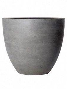 Кашпо Fiberstone jumbo grey s