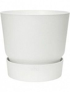 Кашпо Greenville round white 18,5 см.