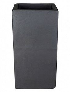 Кашпо Plain square anthracite 68 см.