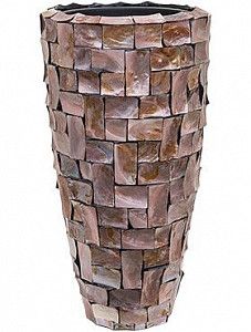 Кашпо Oceana pearl partner brown (with liner) 70 см.