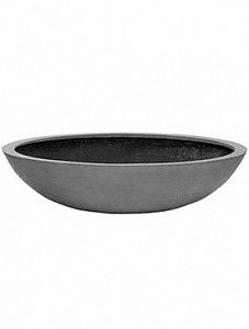 Кашпо Fiberstone jumbo bowl grey m