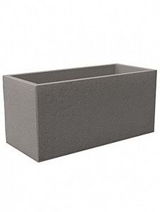Кашпо Vivo warm grey structure long rectangle
