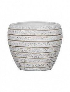Кашпо Capi "Nature row vase tapering round ii ivory" (упаковка  4 шт.)