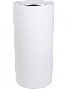 Кашпо Charm cylinder white 90 см.