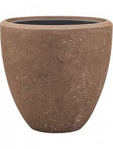 Кашпо Polystone plain couple rock (with liner) 50 см.